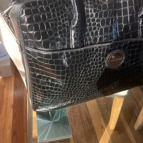 Matching Oroton handbag and briefcase , black , very stylish - Picture 13 of 15